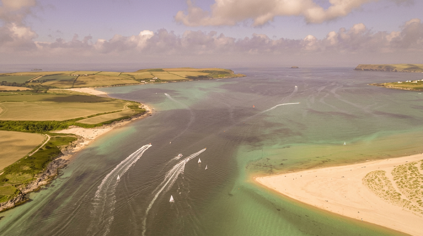 The Camel Estuary at Padstow and Rock, north Cornwall — Cornwall Microcement service area